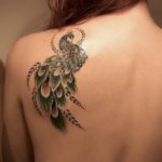 Peacock Design Tattoo