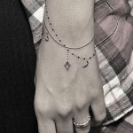 Wrist Chain jewelry tattoo