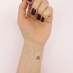 Triangle Sign Tattoo