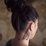 Neck-feather-tattoo